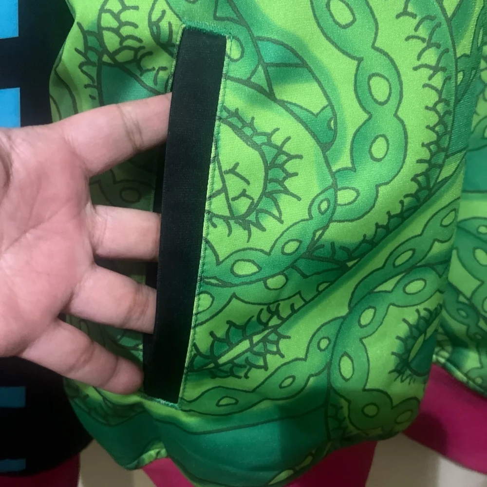 2000s All Over Graphic Tiger New York Ed Hardy by Christian Audigier Track Jacke - Picture 10 of 14